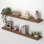 Heimlove Floating Shelves for Wall 40 Inch,Mounted Storage & Display Hanging Shelf with Invisible Brackets,for Bedroom,Living