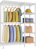 VIPEK V7 Garment Racks for Hanging Clothes Heavy Duty Clothes Rack with Shelves, Portable Closet Rack Metal Clothing Racks 5 