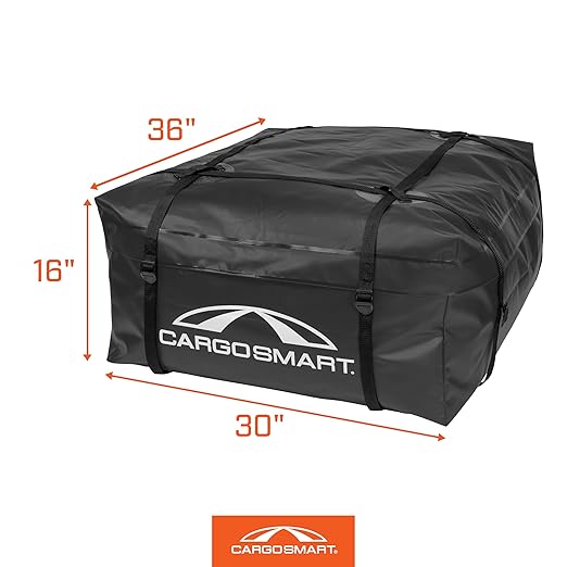 10 CU FT SOFT SIDED CAR TOP CARRIER