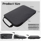 Compression Packing Cubes for Travel Accessories, 2 Set Compression Bags Travel Cubes for Packing Suitcase Luggage Organizer 
