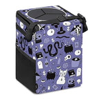 Gothic Car Trash Can with Lid Collapsible Reusable Waterproof Car Garage Bag,Automotive Garbage Can,Car Accessories Interior Car Organizer