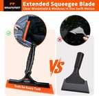 WRAPXPERT Window Tint Squeegee 8.3-Inch Silicone Squeegee for Car Windows, Window Tint Tool Kit for Windshield, Side Mirror, Shower Glass, and House Windows/Door Cleaning