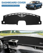 FIILINES Dash Cover Fit for Ford Maverick 2022-2025 2026 (Hybrid/XL/XLT/Lariat) Dashboard Cover Mat for Maverick Accessories 