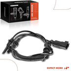 A-Premium Rear ABS Wheel Speed Sensor Compatible with Ford & Lincoln Models - Explorer, Flex, Special Service Police Sedan, Taurus, MKS, MKT - Rear Driver or Passenger Side, Replace# AE93-2C190-BE