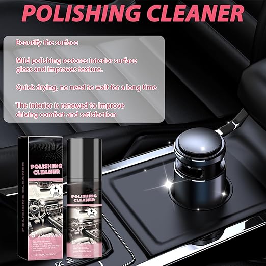 Car Interior Cleaner,Vehicle Interior Polish,Interiors Detailer Spray,Total Cars Interior Cleaner Rejuvenation,Decontaminatio
