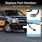 Front Bumper Parking Aid Wiring Harness 84307173 Fit for Chevrolet Tahoe 2015 2016 2017 2018 2019, Chevrolet Suburban 2015 20