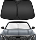 ARISMOTOR Windshield Sun Shade for Cadillac Lyriq Electric 2023-2025 2026, Custom Fit Foldable Front Window Sunshade Sun Visor Protector, Block UV Rays Keep Your Car Cooler