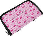 Car Tissue Holder Car Visor Organizer Tissue Box Holder for Car Sun Visor Organizer with Car Vehicle Accessories Essentials Interior for Women Men Pink Flamingos and Polka Dots