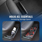 GEEDAR Under Seat Storage Box Organizer for Tesla Model Y 2025 2026 Refresh (Juniper), New Model Y 2025 2026 Hidden Storage Box, Washable Underseat Organizer Fit Tesla Model Y 2025 Accessories