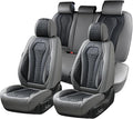 Coverado Car Seat Covers Full Set, Black Seat Covers, Automotive Car Seat Cover, Car Seat Cushion, Car Seat Covers Front Seat