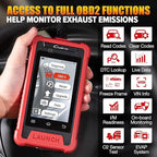 LAUNCH Elite ABS Bleeding Scan Tool,Engine Transmission ABS SRS OBD2 Scanner Diagnostic Tool,Throttle Reset Code