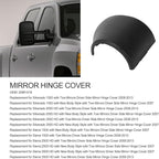 25861018, Automobile Mirror Hinge Cover, Trailer Tow Mirror Hinge Cover, Side Rearview Mirror Hinge for Car (Right 1544505)