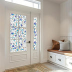 SOMWISE Frosted Glass Window Film, Heat Insulation, UV Block, Anti-Glare, One Way Privacy Tint, Static Cling for Home Bathroom Door, Renter Friendly, Day & Night Privacy