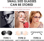 Cybertruck Sunglass Holder Box Clip Compatible with Tesla Cyber Truck Interior Accessories Eyeglass Visor Decor