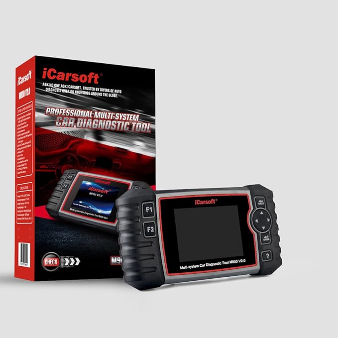 OBD2 Diagnostic Scan Tool for Mercedes Benz/Sprinter, iCarsoft M900 V2.0 Scanner Code Reader for Engine, Transmission, ABS,