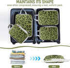 4 Set Compression Packing Cubes For Travel Bags Organizer For Luggage Suitcase Organizer, Compression Bags For Travel Accesso