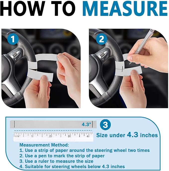 HORRY Steering Wheel Tray Universal Double-Sided Car Food Trays for Eating Reading Car Tray Table for Travel Cup Holder Desk for Driver Car Laptop Mount (Black)