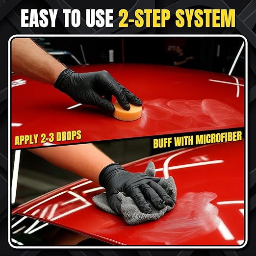 Scratch Remover – Car Scratch Repair & Swirl Remover for Vehicles – Deep Scratch Repair Compound & Polishing Solution – Car Paint Repair Kit for Clear Coat & Paint Restoration – 8 oz with Towel
