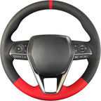 MEWANT Breathable Hand Sewn Car Steering Wheel Cover for Toyota Camry 2018-2019 / Toyota Avalon 2019 / Toyota Corolla 2019-2020 / Toyota RAV4 2019 Steering Wheel Accessories