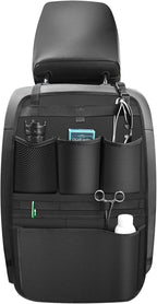 Car Seat Back Organizer, Car Back Seat Storage with Multiple Pockets, Car Seat Hanging Pocket,Front Seat Organizer Headrest Bag Compatible with Car SUVs Pickup and Truck