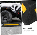 Rubber Garage Parking Stopper Tire Stops for Garage Floor Heavy Duty Wheel Block