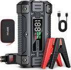 Car Jump Starter, 8000A Peak 26800mAh (Up to All Gas or 10.0L Diesel Engine, 50 Times) 12V Auto Booster Battery Charger Jump