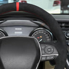 MEWANT Hand Sewn Steering Wheel Cover for Toyota Camry 2018-2019/Toyota Avalon 2019/Toyota Corolla 2019-2020/Toyota RAV4 2019 Steering Wheel Accessories
