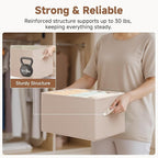 StorageWorks Closet Organizer Storage Baskets, Fabric Storage Bins for Shelves, Closet Organization and Storage Basket, Organ
