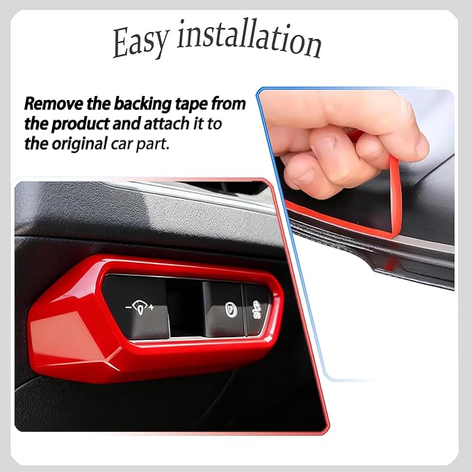 Front Lamp Adjustment Cover,for Kia k4 2024 2025 2026,Stylish Automobile Front Lamp Adjusting Trim Accessories - Wine Red
