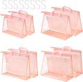 CINPIUK Handbag Dust Bags Clear Purse Storage Organizer for Closet Small to Extra Large Handbags Dust Free Bags Hanging Zippe