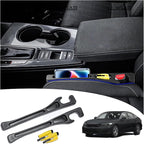【Compatible with Honda Civic】Seat Gap Filler,No Drop Seat Guard Compatible with Honda Civic,Car Seat Side Gap Filler Organizer,Drop Seat Guards for Cars(2Pcs),Emergency Keychain Car Escape Tool(2Pcs)
