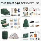 11 Set Packing Cubes for Travel, Gifts for Women Mom Kids, TSA Approved Bags for Makeup, Cosmetic, Toiletry, Suitcase Organiz