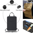 7 PACK Tactical Seat back organizer Truck organizer With 6 Detachable Pouches Universal For Car Truck Ford Jeep Military-Grade Heavier Panels With Multi-functional Packs (khaki)