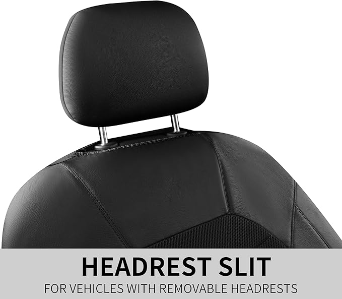 Car Seat Covers,Leather Car Seat Covers,Breathable and Sporty Car Seat Cover,Universal Fit Automotive Seat Covers for Car SUV
