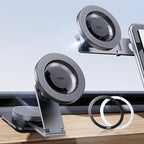 ESR for MagSafe Car Mount, Magnetic Car Mount,Dashboard/Tesla Touchscreen Phone Holder, Magnetic Phone Holder for Car, for iPhone 16/16e/15/14/13/12, S25,Charging Not Supported(2 Metal Rings included)