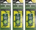 VACATION Ball Boy Tennis Scented Hanging Air Freshener, Exclusive Candle Scent, Deodorizer for Car, Home & Office (Pack of 3)