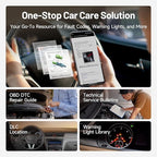 TOPDON Carpal OBD2 Scanner Bluetooth - Scanner for Car, AI-Assisted All System Diagnostic Tool for iOS & Android, Vehicle