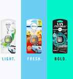 Febreze Car Odor-Eliminating Air Freshener Vent Clip with Gain Scent, Moonlight Breeze, 2 count