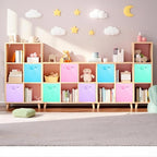 ShellKingdom Storage Bins, Foldable Fabric Storage Cubes And Cloth Organizer Drawer For Closet And Toys, 13 X 13 X 13 INCH, 8