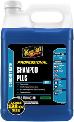 Meguiar's Shampoo Plus, Lubricating Car Wash Soap Lifts Dirt and Grime Off Car Surfaces, Cleans Paint Without Swirling or Scr