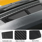 Auovo Dash Cover Tray Compatible with Ford Bronco Accessories 2021 2022 2023 2024 2025 2026 Bronco Silicone Dashboard Mat fit
