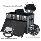 Mayniu Large Toy Box Chest with Lid, Kids Toy Storage Organizer Bins Basket for Living Room, Nursery, Closet, Bedroom, Playro