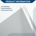 Car Window Tint Film Window Privacy Film Car Carbon 2 PLY PET 24.61 ft x 23.62 Inch 1 Pc Gray VLT 70% IRR 20% UVR 40%