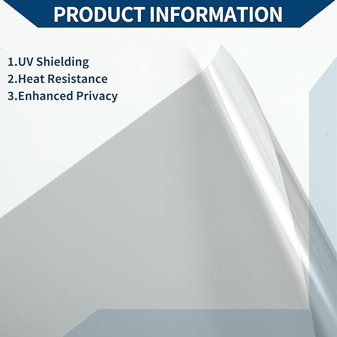 Car Window Tint Film Window Privacy Film Car Carbon 2 PLY PET 24.61 ft x 23.62 Inch 1 Pc Gray VLT 70% IRR 20% UVR 40%