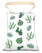 Car Trash Can, Durable Hanging Car Trash Garbage Bag, Cute Automotive Garbage Cans Organizer, Cute Green Cactus