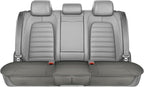 Motor Trend Rear Seat Protector for Cars, SUVs & Trucks – Nappa Leather Bench Cover Protector - Car Seat Cover for Kids, Pets