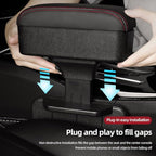 JEYODA Car Armrest Box with Cup Holder Car Central Liftable Armres Storage Organizer Box Arm Rest，Car Seat Gap Filler Organiz