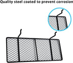 8-Pack Pegboard Baskets & Trays, Container Holders, Pegboard Racks, Wire Shelf, Wall Organizer, Attachments for Organizing Va