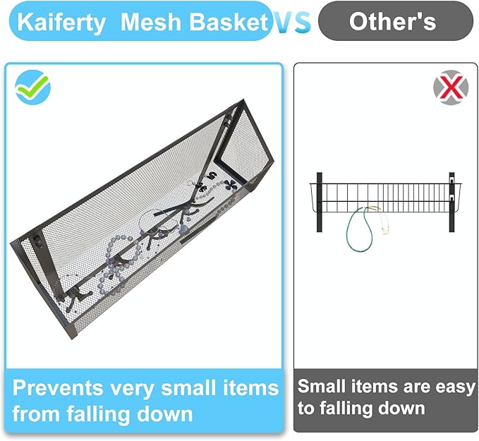 Kaiferty Over The Door Hooks Organizer, Coat Rack Over The Door Storage Hanger Towel Rack, Back of Door Storage Organizer for