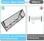 Kaiferty Over The Door Hooks Organizer, Coat Rack Over The Door Storage Hanger Towel Rack, Back of Door Storage Organizer for